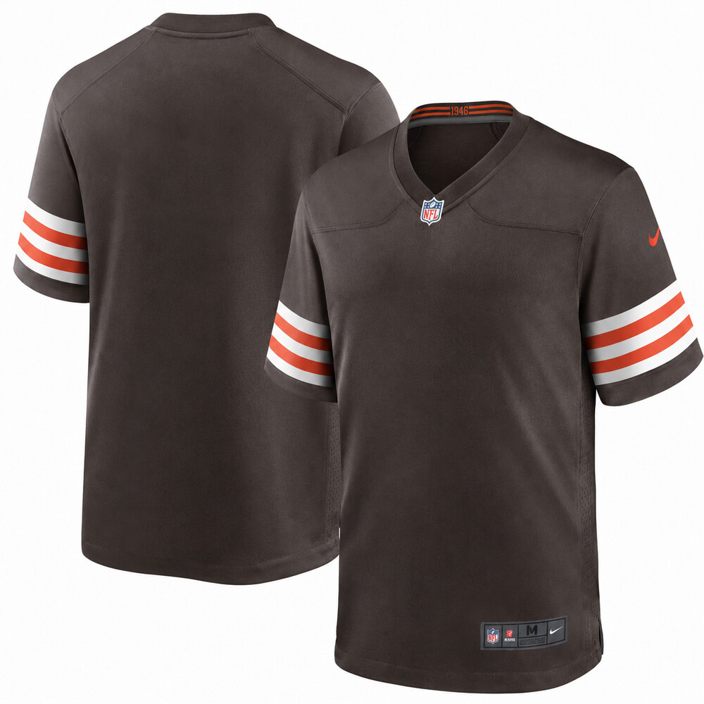 Cleveland Browns Nike Customizable Game Jersey – Brown
